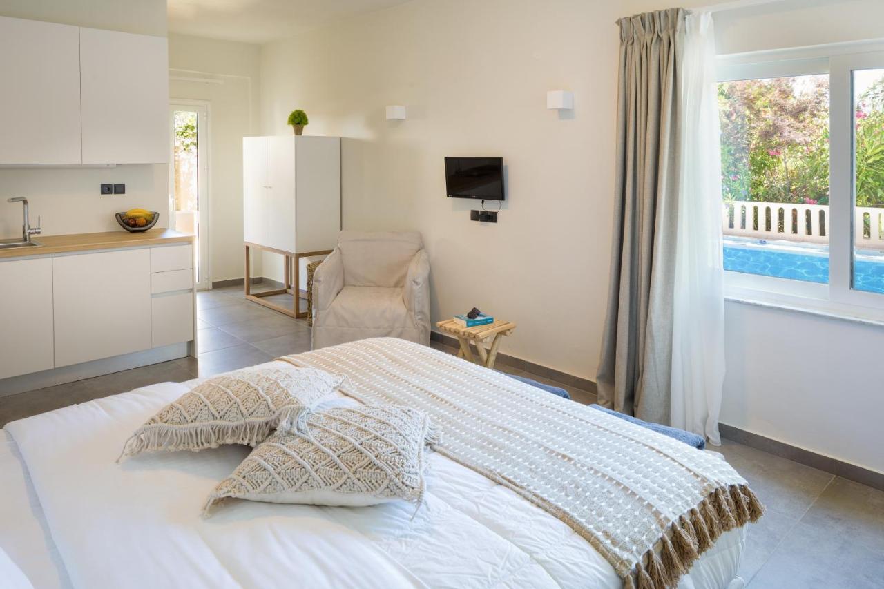 S U E N O - Studios And Apartments, With Shared Pool Kato Daratso Bagian luar foto